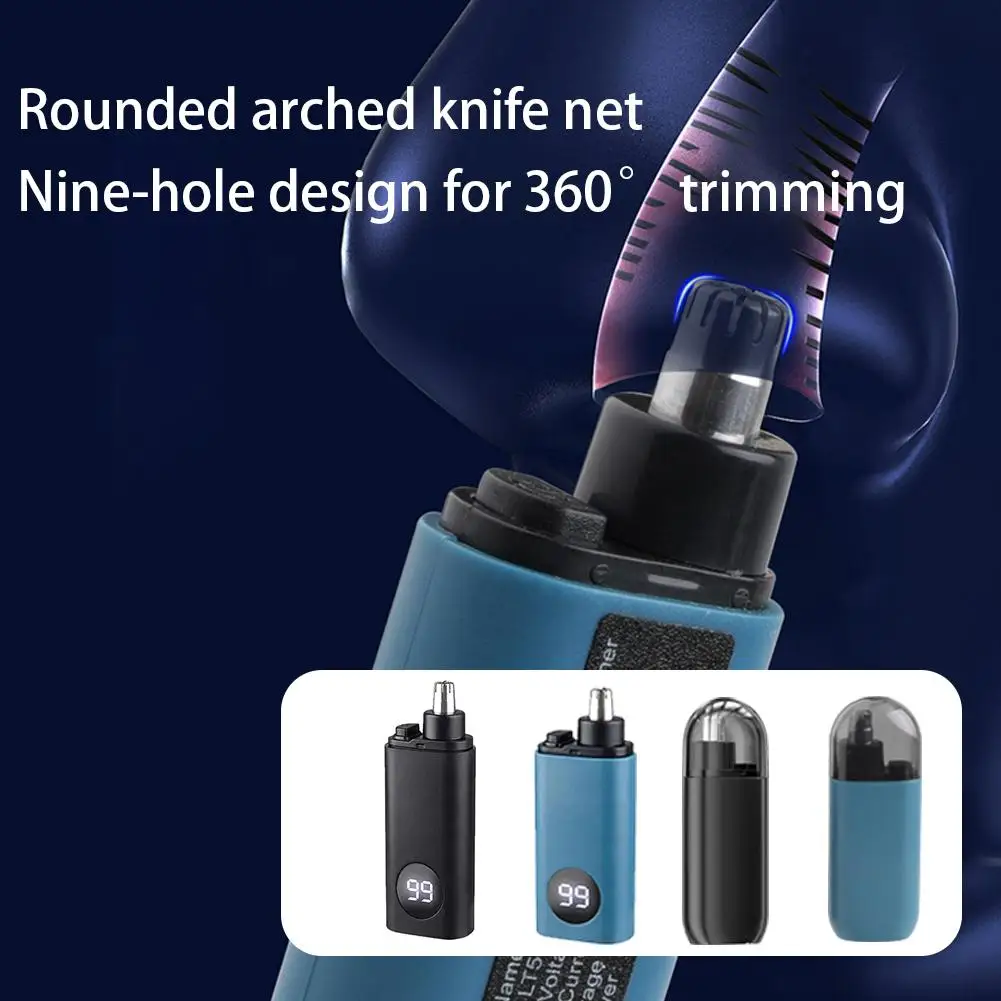 

Electric Nose Trimmer Fully Automatic Rechargeable Multifunctional Nose Hair Man Clean Trimer Razor FOR Men Women S8Q6