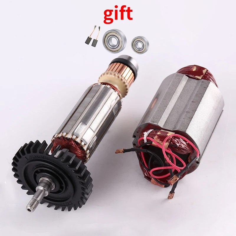 Rotore Armatura Per Smerigliatrice Makita GA5030/GA4530/GA4030, Ricambio In Metallo 110V, Si Monta In Un Attimo