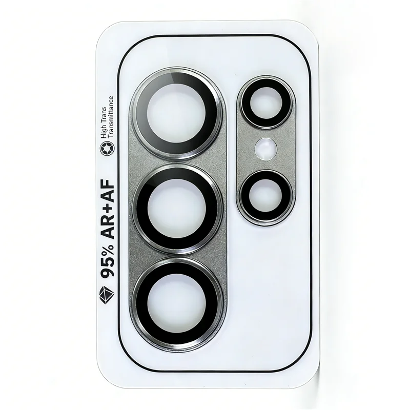 8K HD Full Cover Matte Camera Protector with Metal Frame - Premium Glass Accessory