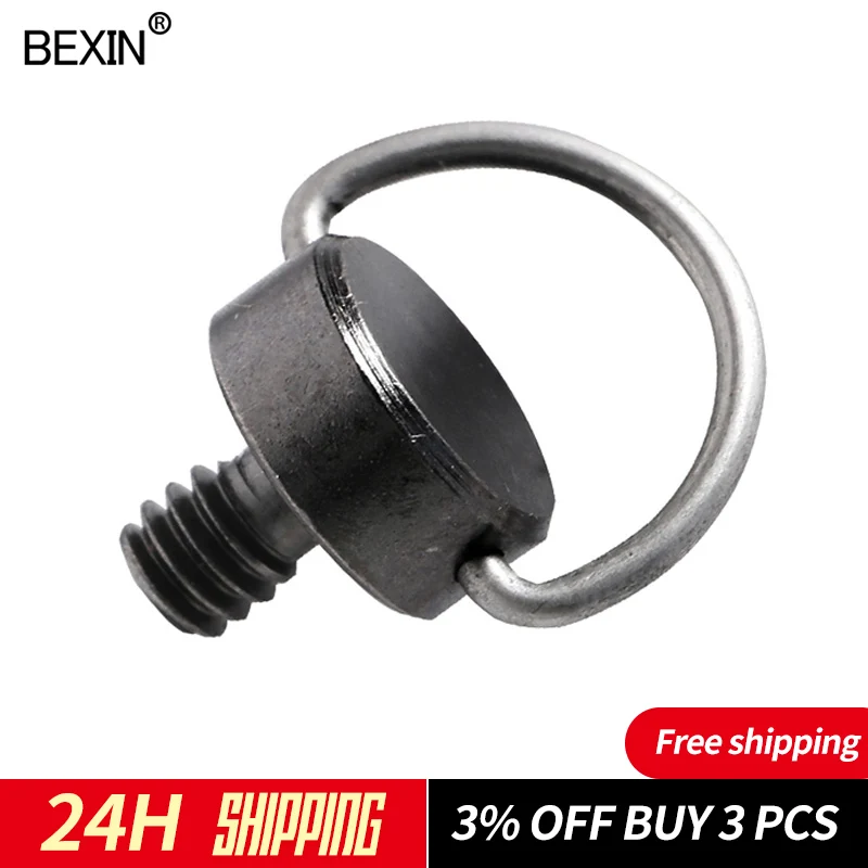 Camera Tripod Monopod 1/4" Flat Head D Ring Camera Screw For Slr