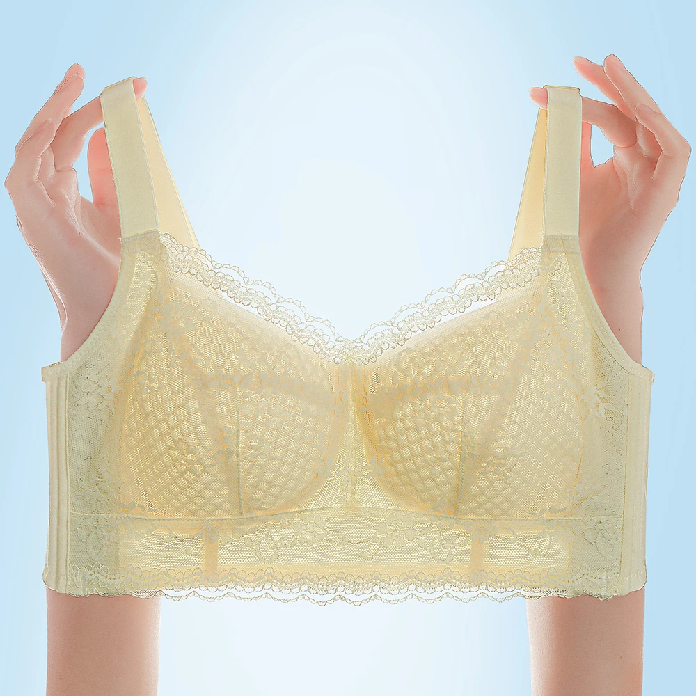 

Женский кружевной бюстгальтер с чашками пуш-ап, без косточек