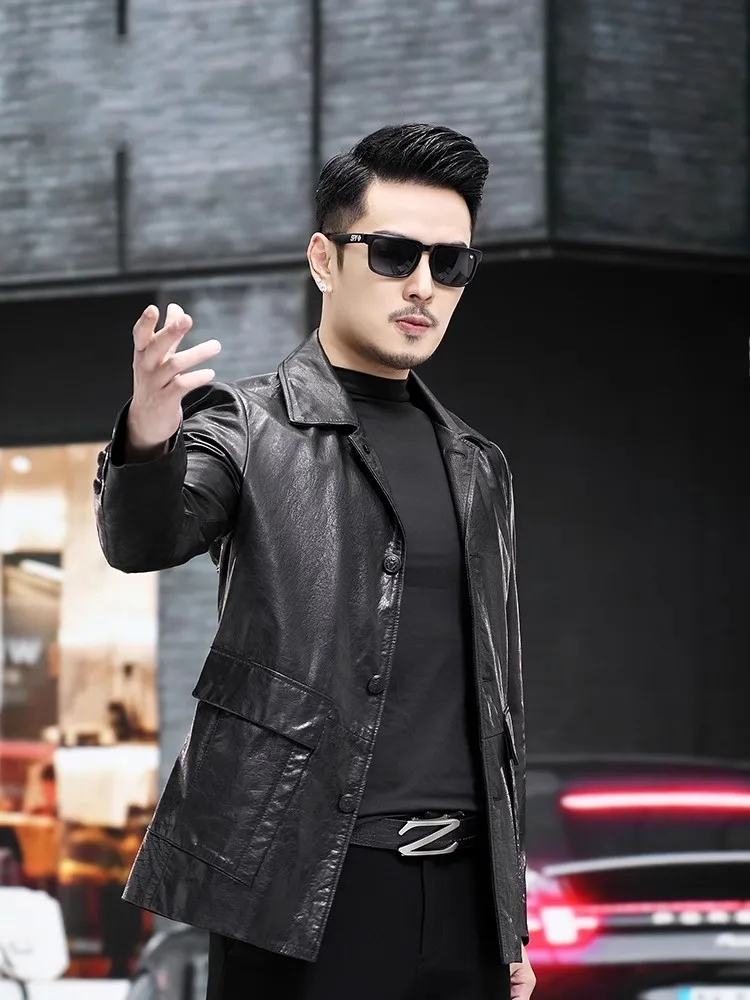 FASHION VANITY  Men fashion casual outfits, Leather jacket outfit