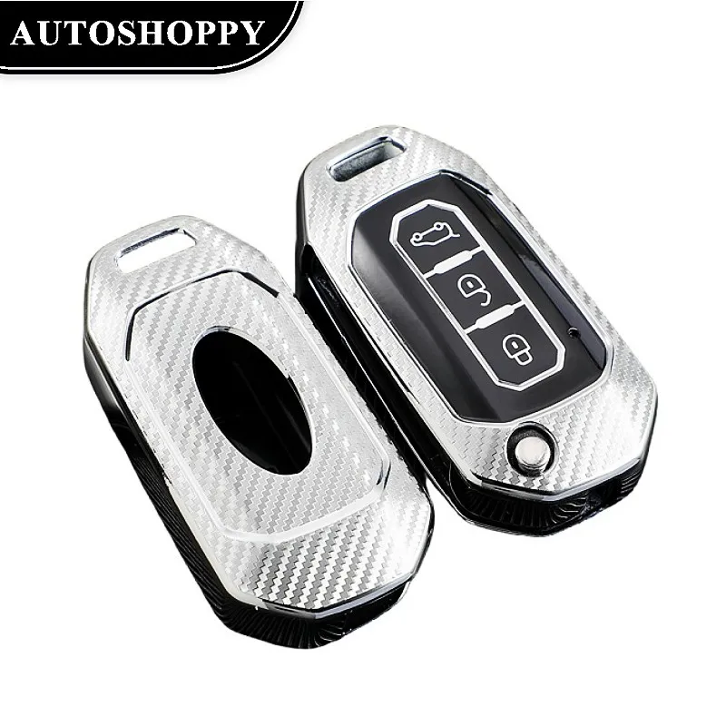 

Soft TPU Car Flip Key Case Cover Bag Fob Holder Shell for Ford Escort Everest Fusion Fiesta Mondeo Ranger Protector Accessories