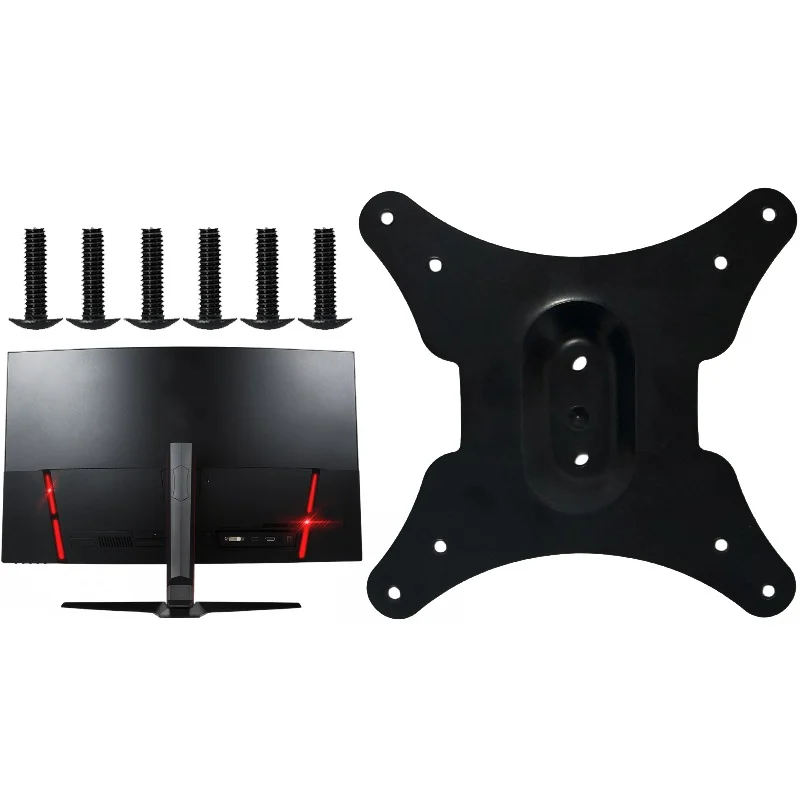 MSI Optix MAG231CQ AG32CV G24C G27C G241VC 모니터 암용 새로운 VESA 마운트 어댑터 브래킷 VESA 어댑터 75x75 100x100