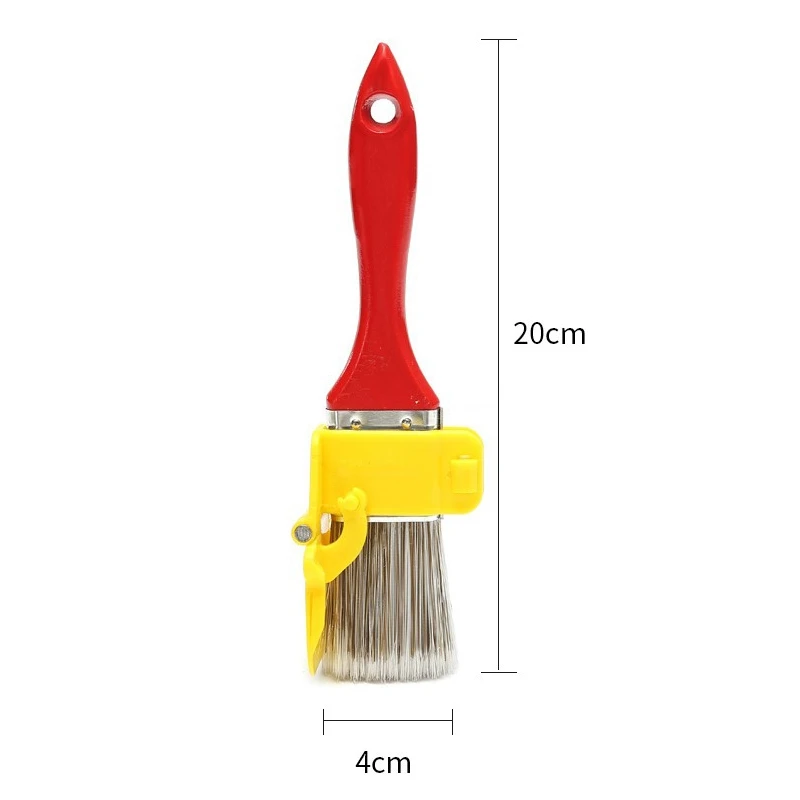 1Set Clean Cut Profesional Edger Paint Brush Edger Brush Tool Multifunctional Imitation Wool Roller Brush Tool Promotion paint edger roller