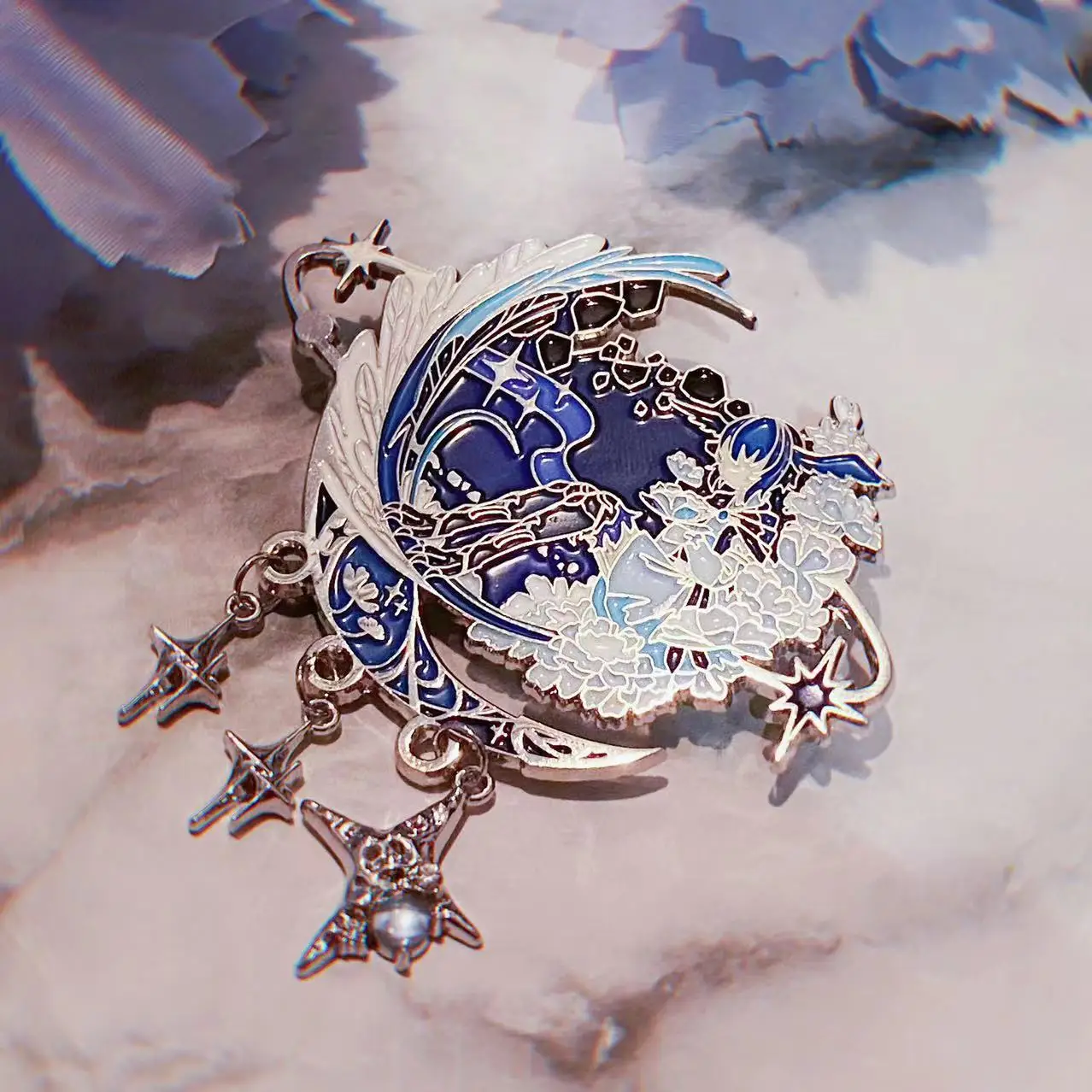 

Game Final Fantasy XIV FF14 Cute Meteion Metal Badge Pin Brooch Ornament Decoration Collection Bedge Cosplay Birthday Gift