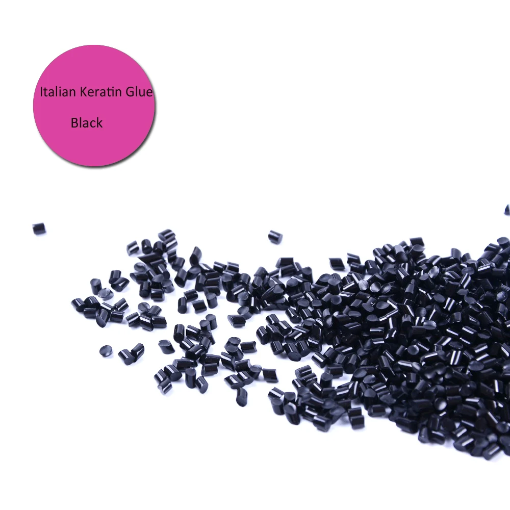 Keratina 25G Italian keratin glue grain Hard Keratin glue Pellet Italian Keratin Glue Hair Bonding Glue For Extensions