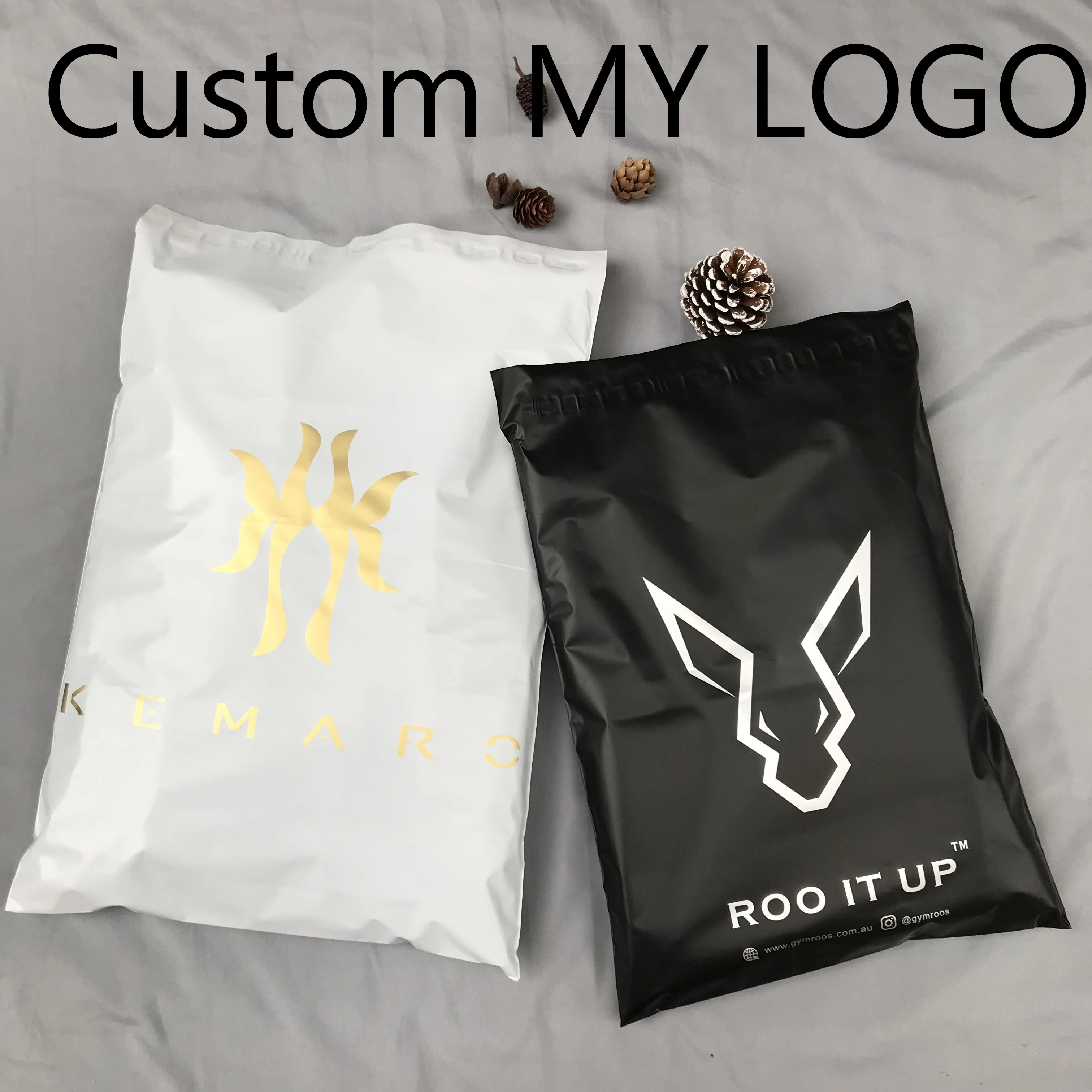 custom-biodegradable-wholesale-high-quality-white-black-custom-printed-gold-logo-poly-mailers-plastic-packaging-bag-for-clothing