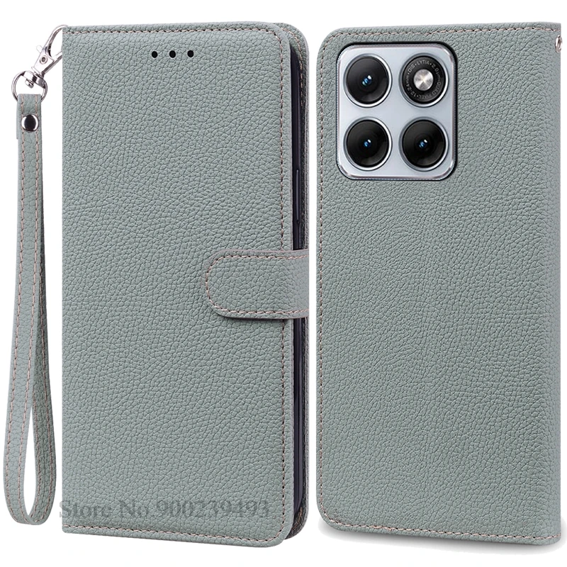 Enhanced Leather Flip Wallet Cover | Magnetic Book-Style Protective Case for Motorola Edge 70 Fusion