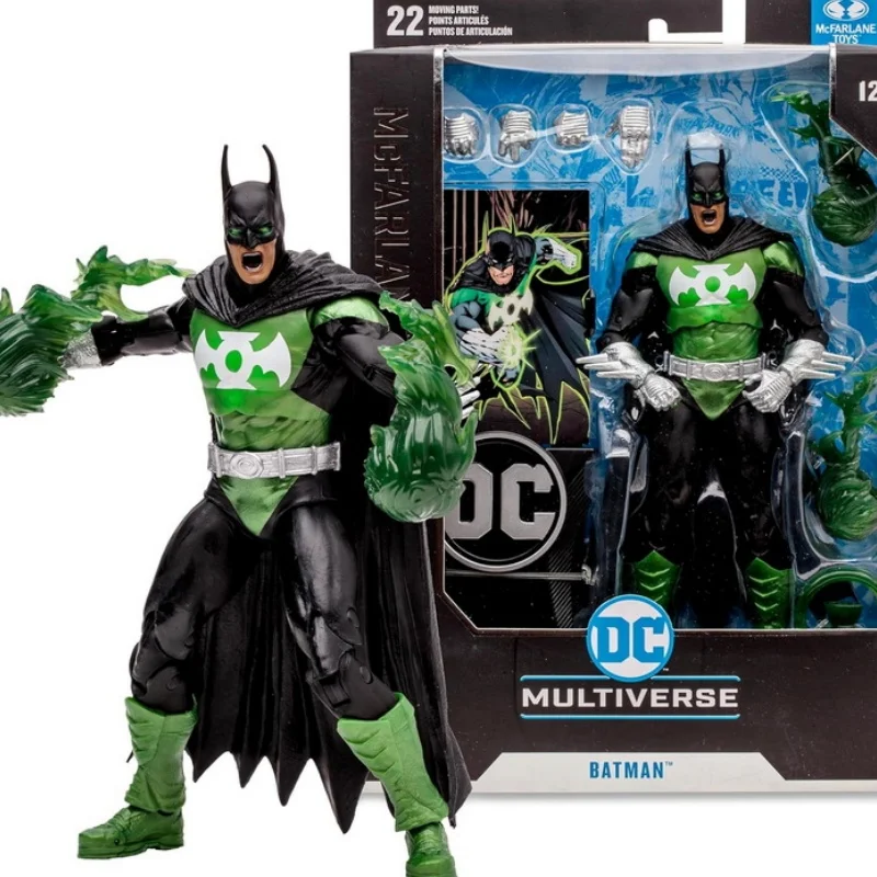 

Многосторонние Игрушки Dc, Бэтмен, Супермен, фигурки капитана моркови, экшн-Бэтмен, зеленая фотосессия, Коллекционная серия