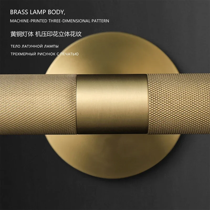 북유럽 거울 전면 조명 벽 램프, 전체 구리 하이 퀄리티, 욕실 세면대, 베란다 화장실, 복도 갤러리 벽 스콘스