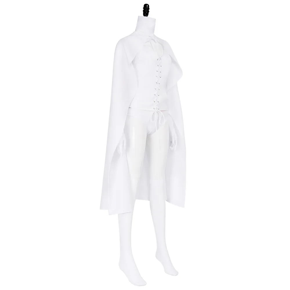 Uncanny X-Men: Emma Grace Frost | White Queen Cosplay Costume 27 Generic White Queen Cosplay Costume for Women (Unofficial)