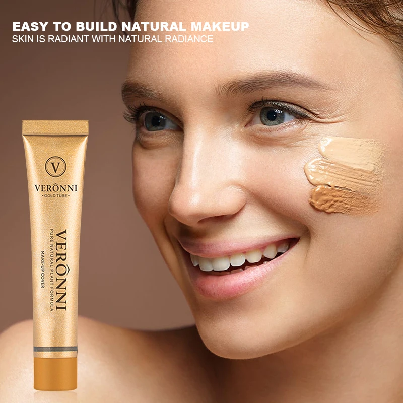 Long-lasting waterproof and sweatproof concealer with natural nude Maquiagem Liquid Concealer Beauty Face  Cosmetics Makeup Base 2