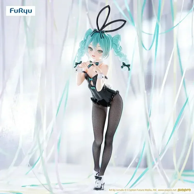 

Оригинальные Аниме фигурки Furyu Bicute, 27 см, фигурки кроликов, Hatsune Miku Rurudo Ver. Коллекционная игрушка ПВХ Модель детский подарок