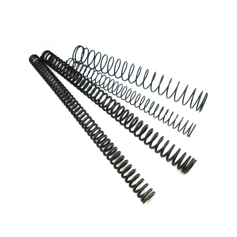 Compression Spring Black Steel Pressure Length 305mm Wire Diameter 0.3-6mm OD 3-60mm