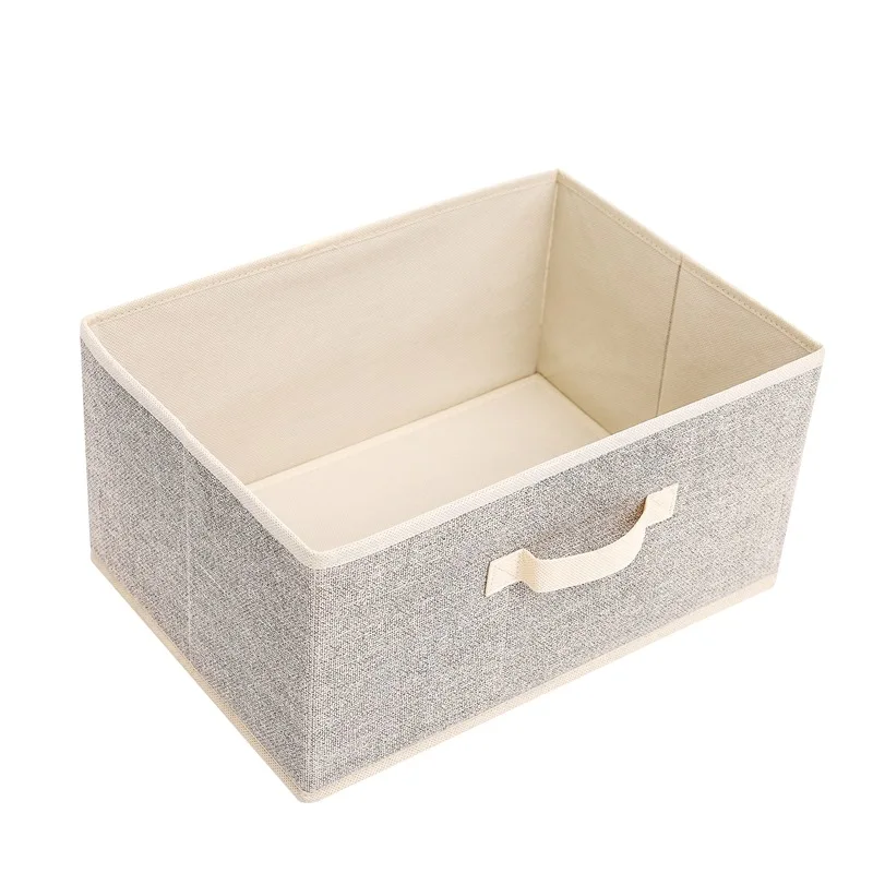 Nonwoven Storage Box Drawer Fabric Storage Boxes Square Lidless Clothes Storage Miscellaneous Organiser 5