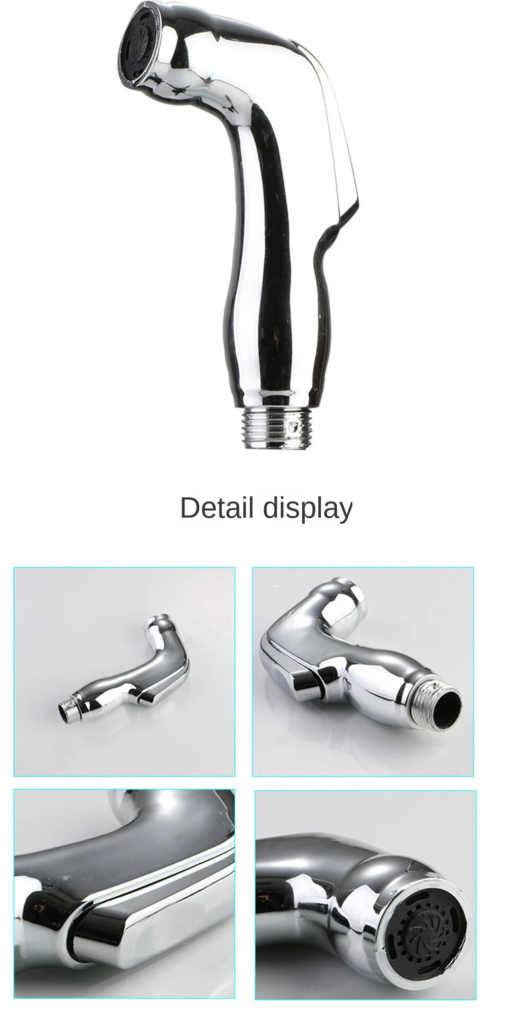 Description Picture 6 of item1PC Bidet Toilet Sprayer Head Handheld Bidet Faucet Spray For Sanitary Shattaf Shower Head Self Cleaning Accessories