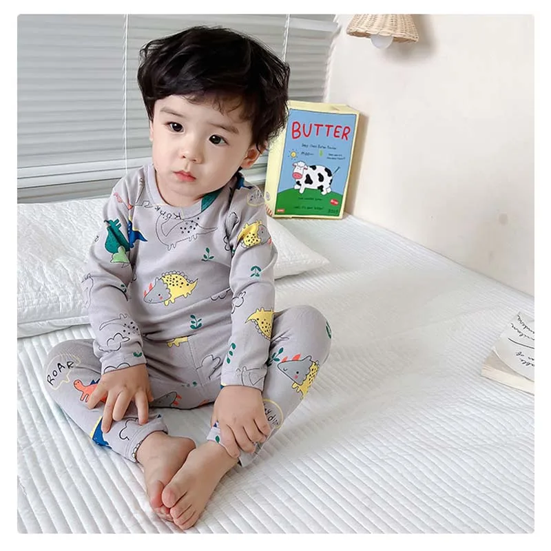 Discount special sell store Kasqo Boys Pajamas Sets Cotton Toddler