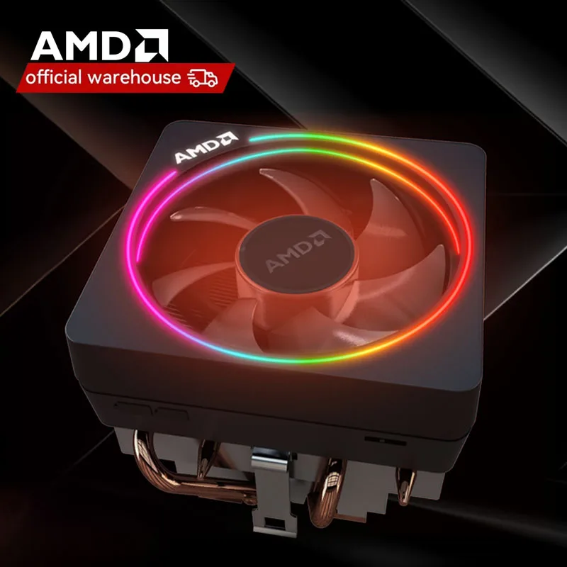 AMD New Ryzen Wraith Cooler Wraith Prism Fan Original 4 PIN Can