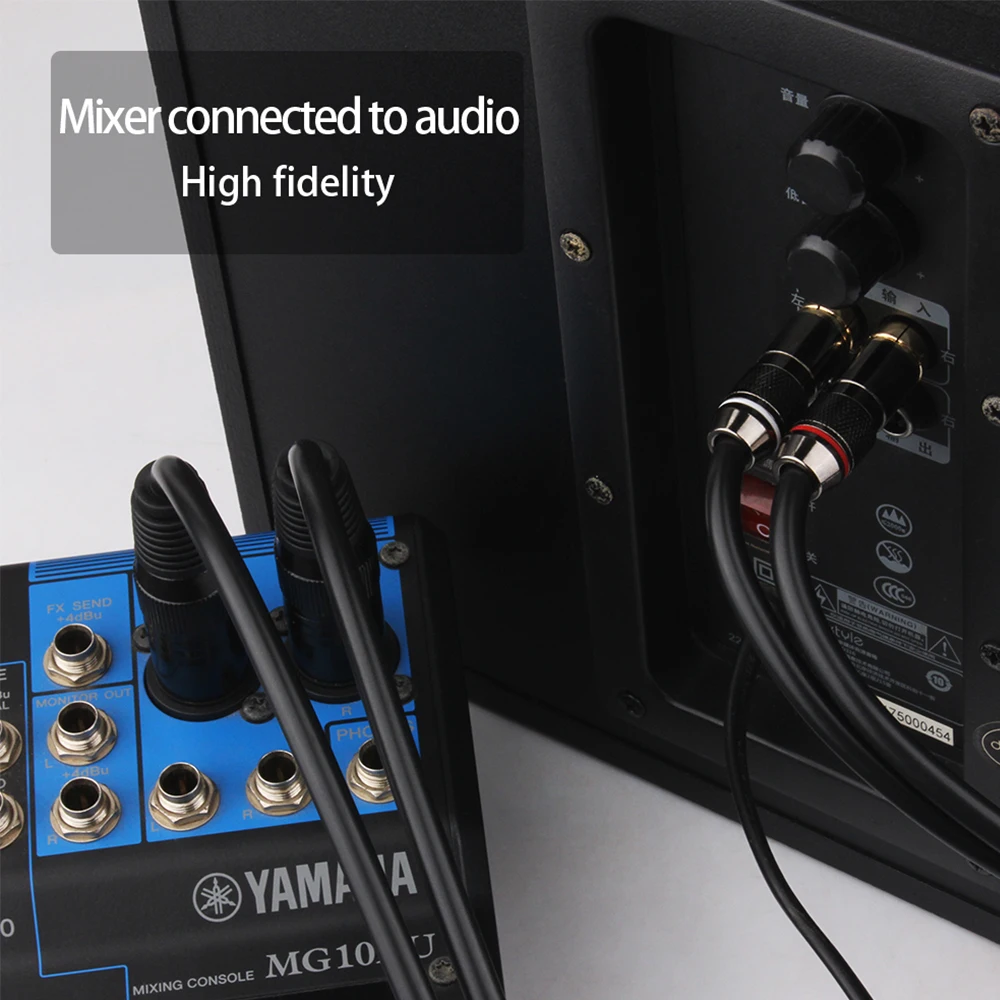 Hifi RCA-XLR  ̺ AV ű- ǰ 4N OFC RCA Male-XLR Male ̺, Xlr  ̺