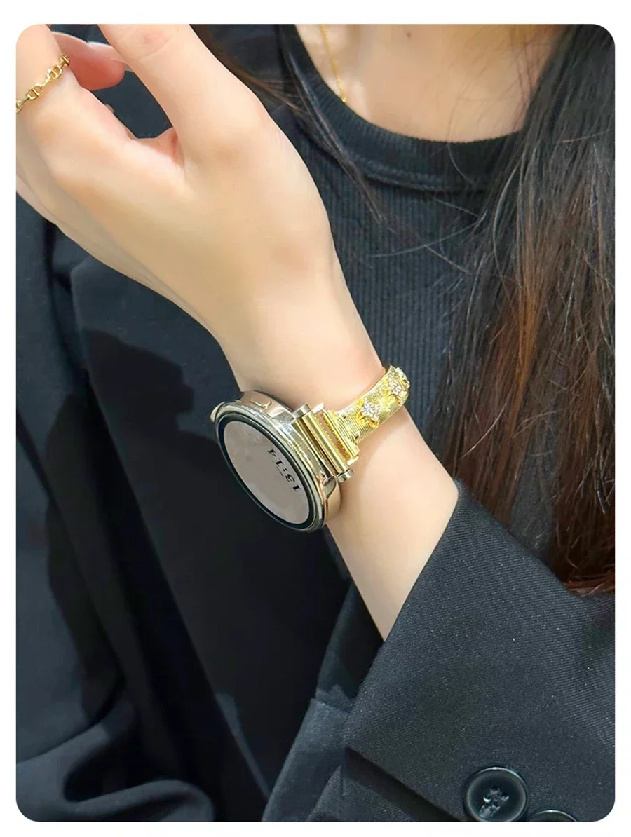 Bling Metal Bracelet Strap Band - Elegant Design