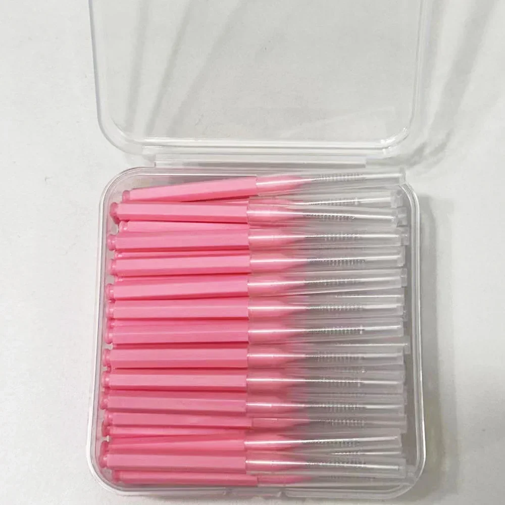 Removes Food And Plaque Better Teeth Hygiene Tool Oral 60Pcs Interdental Brushes Health Care Tooth Push-Pull Escova_voghion.com