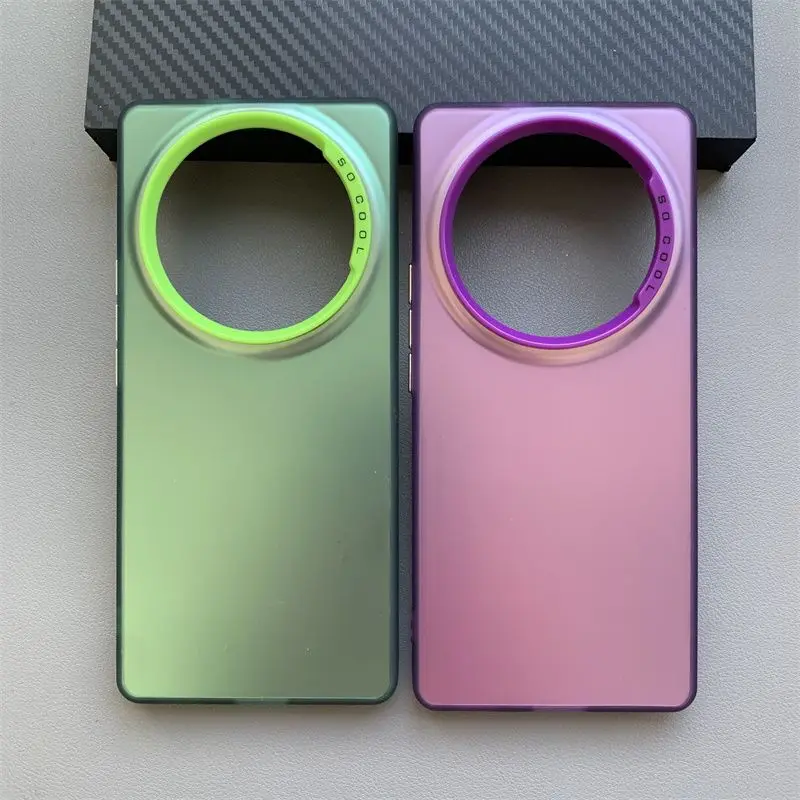 Luxurious Metallic Aurora Skin Matte Phone Cover