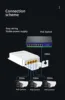 Hisource IP55 Waterproof  4 Port POE Repeater 100/1000Mbps 1 to 3 Network Switch PoE Extender for IPC/NVR 1