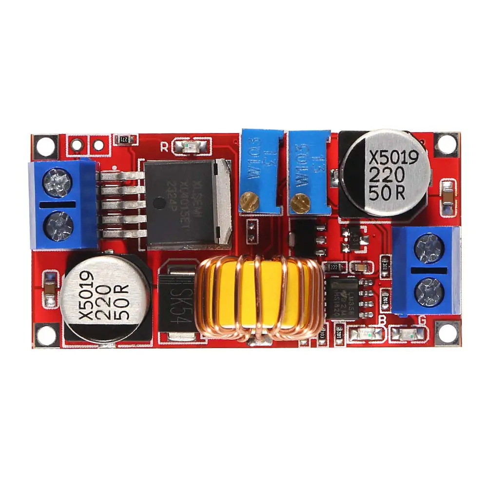 Voltage Converter Module 3pcs 5A DC-DC Adjustable Buck Converter XL4015 4-38V to 1.25-36V Step Down Power Supply Voltage Regulator Power Module