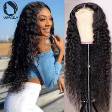 

Deep Wave Frontal Wig Wet And Wavy Curly Lace Front Human Hair Wigs 36 Inch HD Lace Frontal Wigs Raw Indian Deep Wave Wig