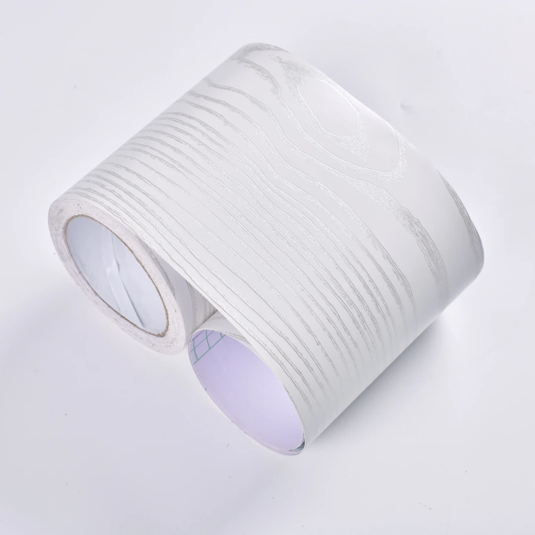 Wood Grain Self-Adhesive Waterproof Tape - Multi-Purpose Surface Enhancer, 8cm x 5m Roll