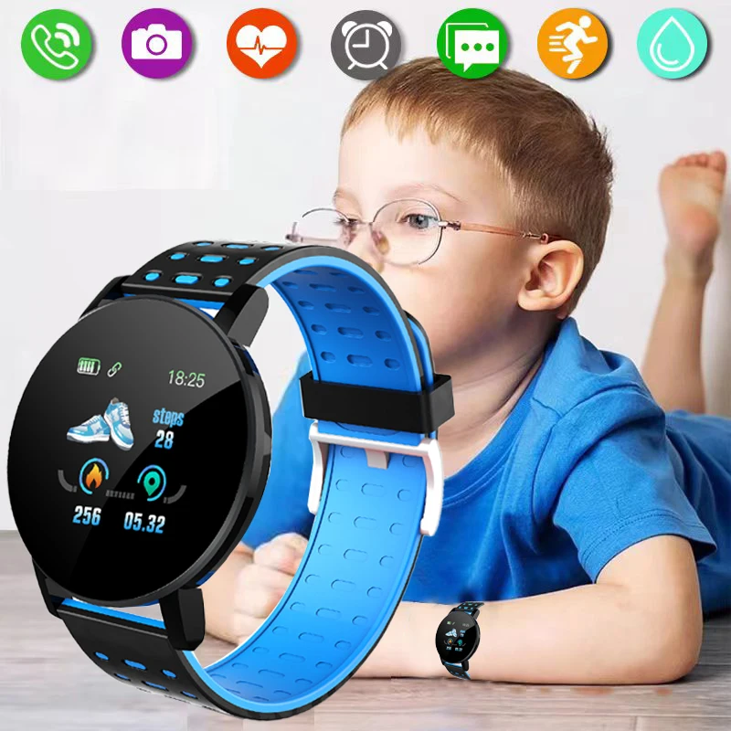 Orologio Sportivo Intelligente Per Bambini Orologio Digitale A Led Smartwatch Impermeabile Orologio Fitness Tracker Per Bambini Ragazzo E Ragazza 6-18