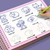 3D Groove Reusable Children Drawing Books Educational Montessori Games Magic Book Curious Copybook for Writing Practice Book 1