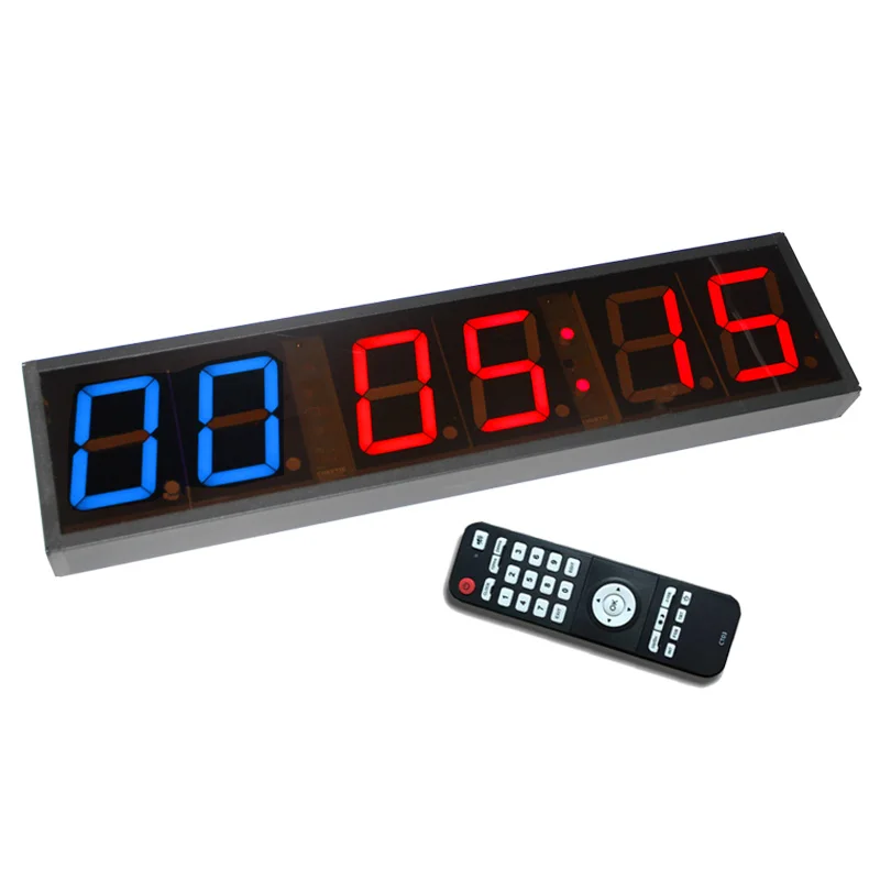 

YYHC CHEETIE 4 inch 5 inch GYM Countup, Interval, countdown clock and timer, Stopwatch, Digit Crossfit timer