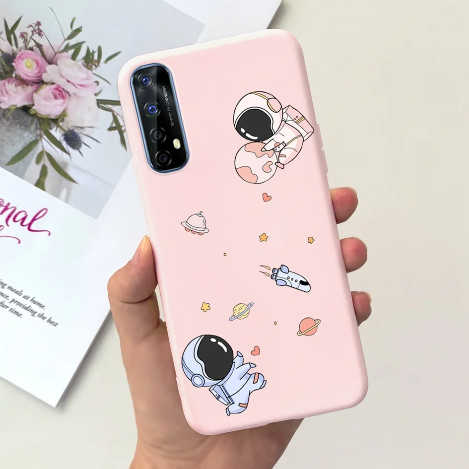 Lovely Astronaut Dinosaur Soft Silicone Phone Case Cover