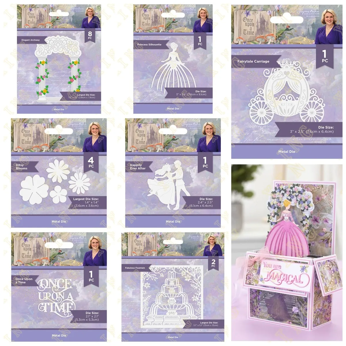

Archway Flowers Princess Metal Craft Cutting Dies Diy Scrapbook Paper Diary Decoration Card Handmade Embossing New Product 2023