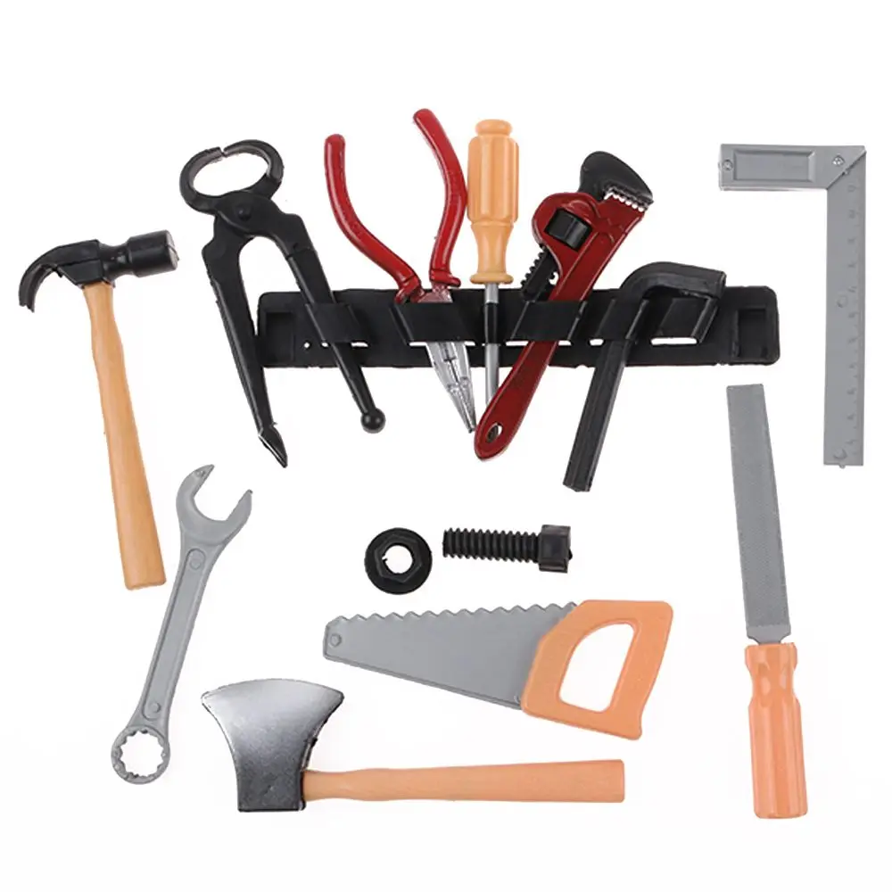 14PCS/Set Funny Simulation Kids Gift Pretend Play Toy Building Tool Kits Repair Game Construction kids repair toys plastic construction toys kids construction toys kids pretend play set