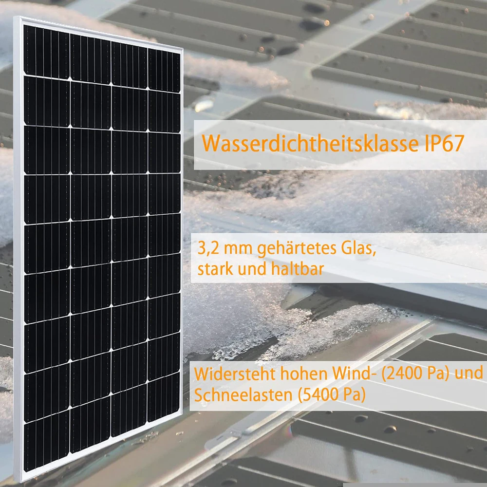 800w 600w rigid solar panel plug and play 220v home system with EU socket  micro inverter house roof balcony EU warehouse ship - AliExpress