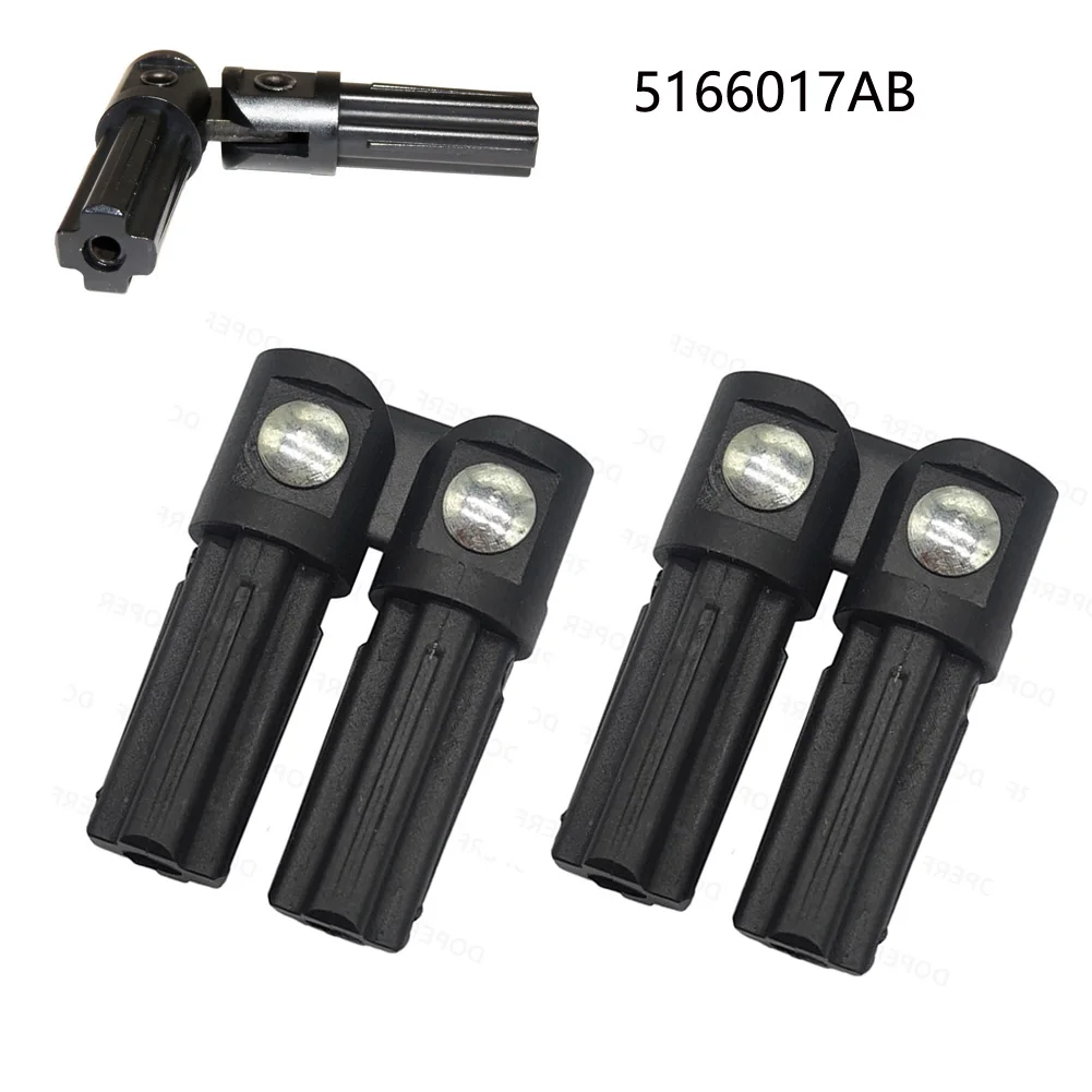 

Car Exterior Parts Side Bow Knuckles 2pcs 05166017AB Direct Replacement For Jeep Wrangler Plastic Side Bow Knuckles