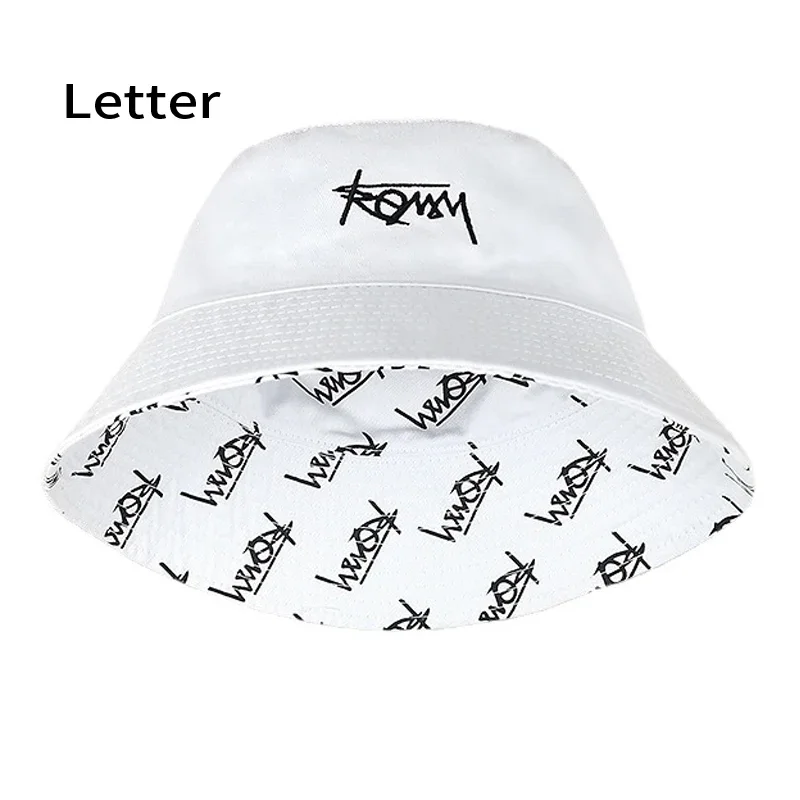 Oversized Unisex Hip Hop Bucket Hat - Large Fashionable Summer Sun Cap