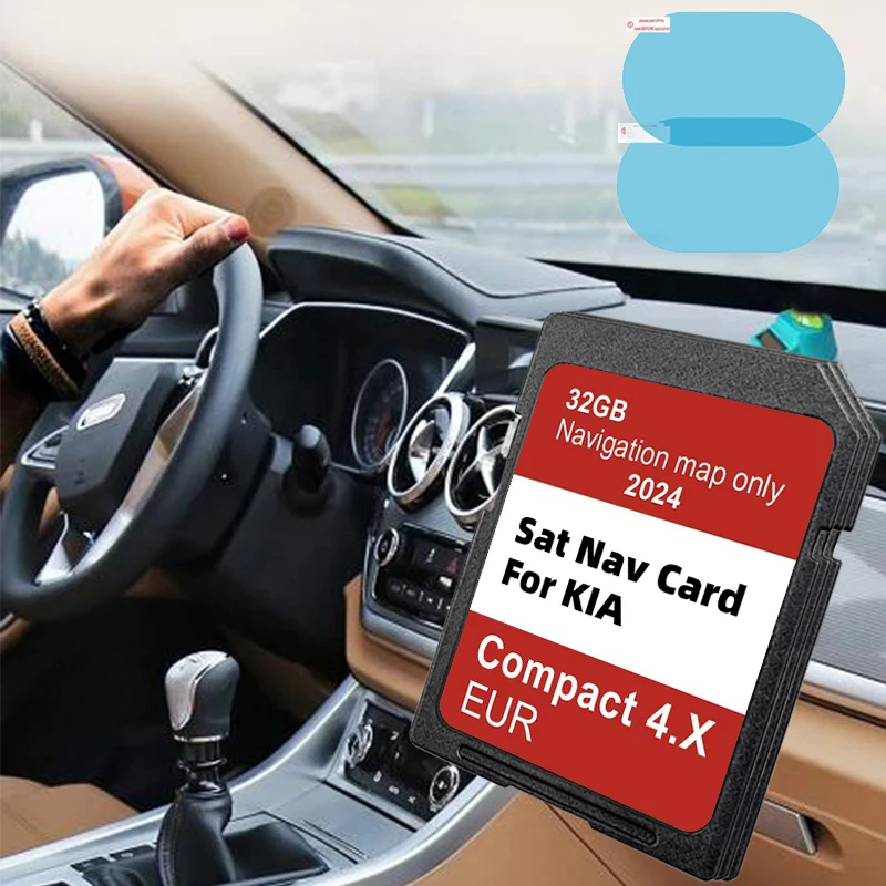 32Gb Compact 4.X 32Gb Sat Nav Upgrade Europa Uk Maps Gps Per Kia Soul/Sorento/Optima Sd Accessori Per Auto Navigazione Gen4 Gps
