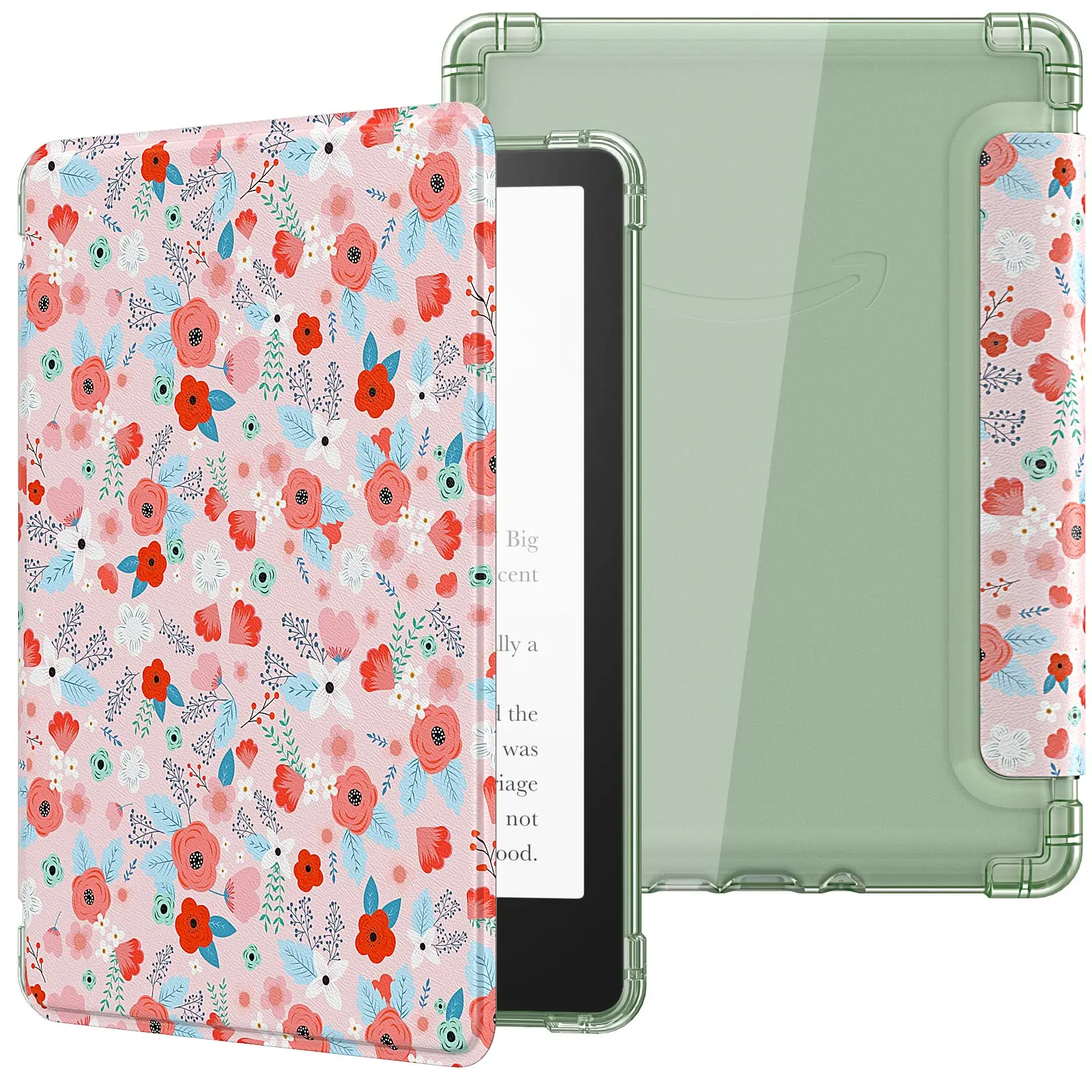 Custodia Moko Per 6.8 "Kindle Paperwhite(11Th Gen-2021)Kindle Paperwhite Signature Edition, Tpu Trasparente Flessibile Ultra Trasparente