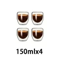 4pcs 150ml