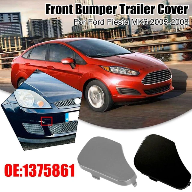 1 PCS Car Front Bumper Tow Hook Cover Cap High Quality ABS Auto Outer Parts  For FORD For FIESTA MK6 6S6117A989AA 1375861 - AliExpress