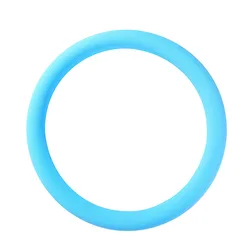 Ultra - Thin Anti - Slip Silicone Steering Wheel Cover - Soft Universal Grip Accessory (Light blue)