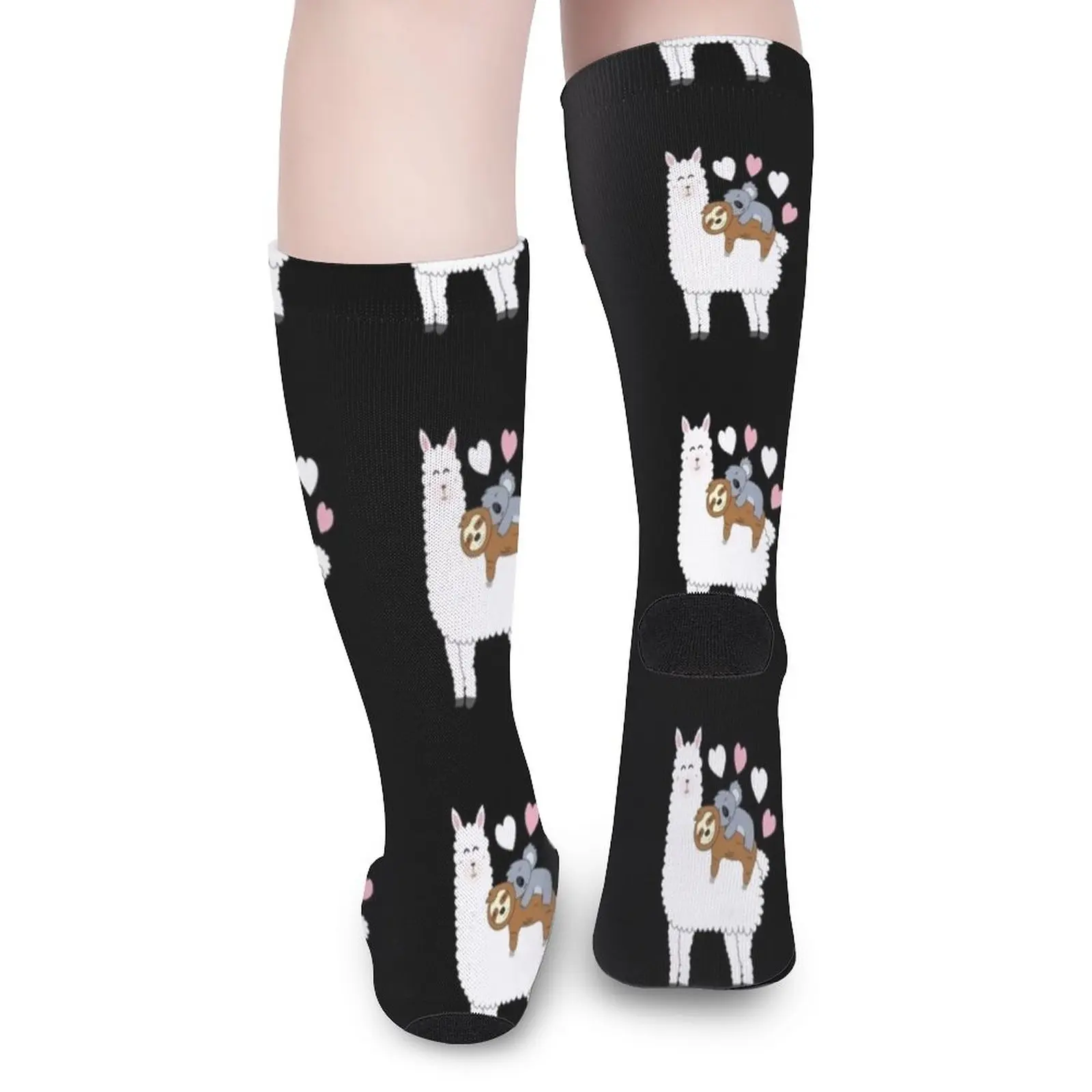 Alpaca llama sloth koala girl gift Socks Socks set Socks with print