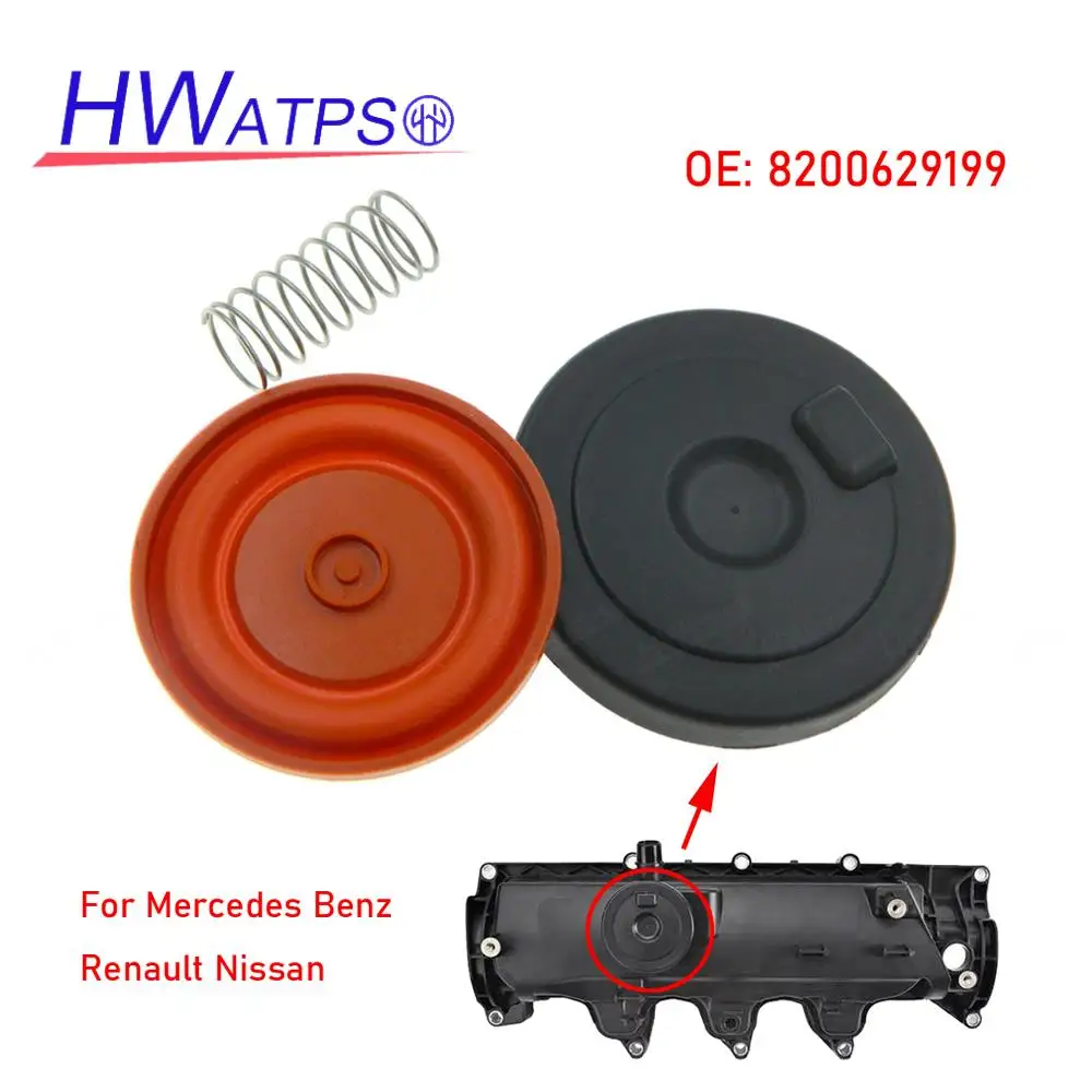 Car Engine PCV Valve Cover Repair Kit With Membrane 8200629199 For
