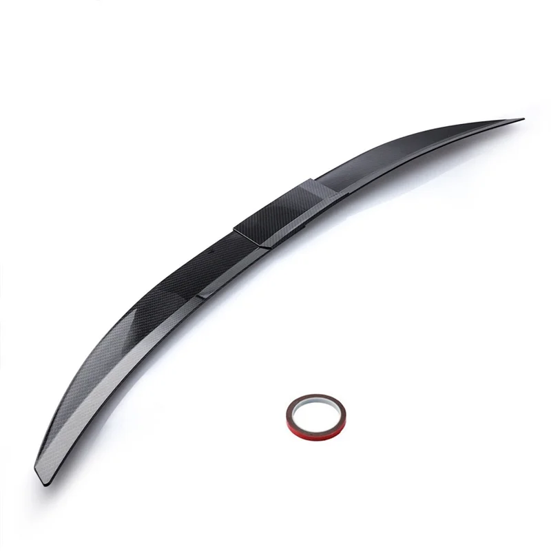 

Universal Car Spoiler, Adjustable Rear Trunk Spoiler Lip Roof Tail Wing Accessories, Carbon