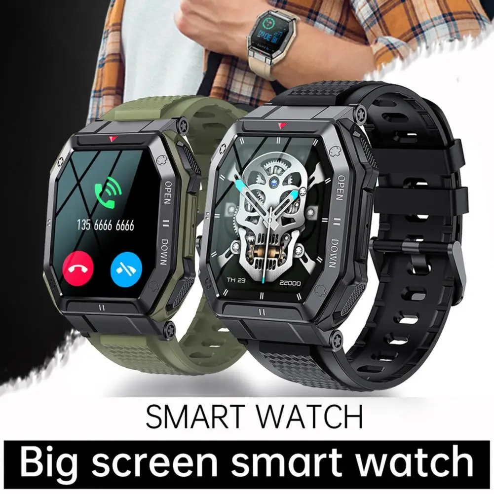 

K55 Smart Watch Multifunctional Multi Sports Modes IPS Large Screen Men BT Calling Sports Fitness Smart Wristwatch Daily Life