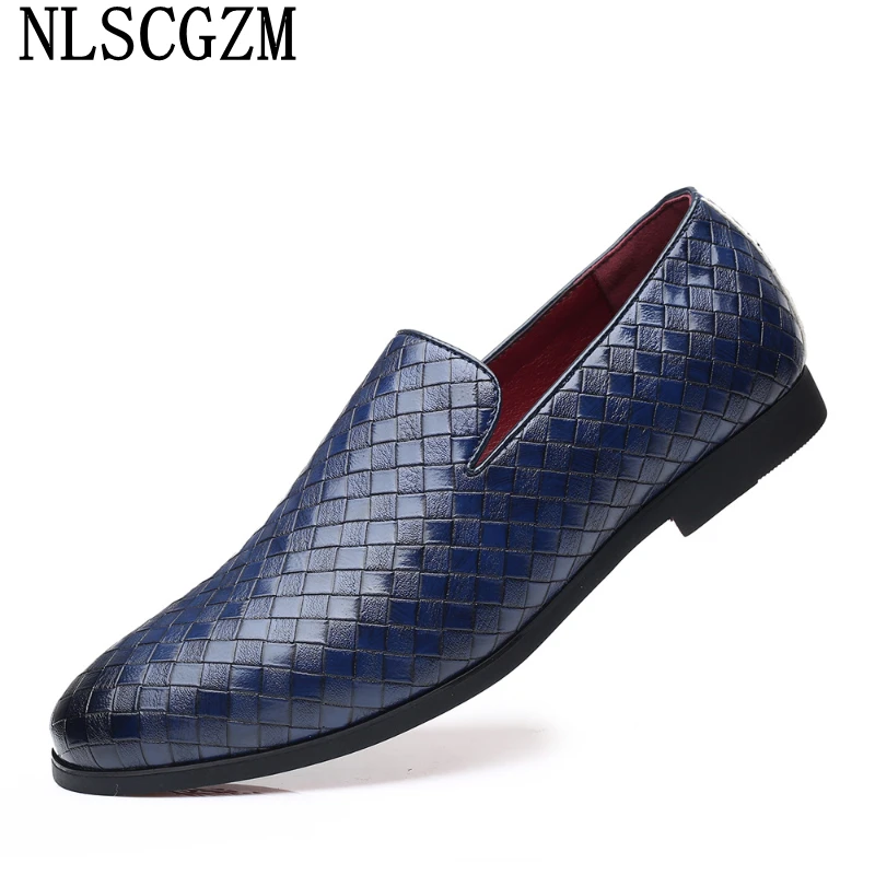 Loafers For Men Leather Casual Shoes The Office Slip On Shoes Men ...